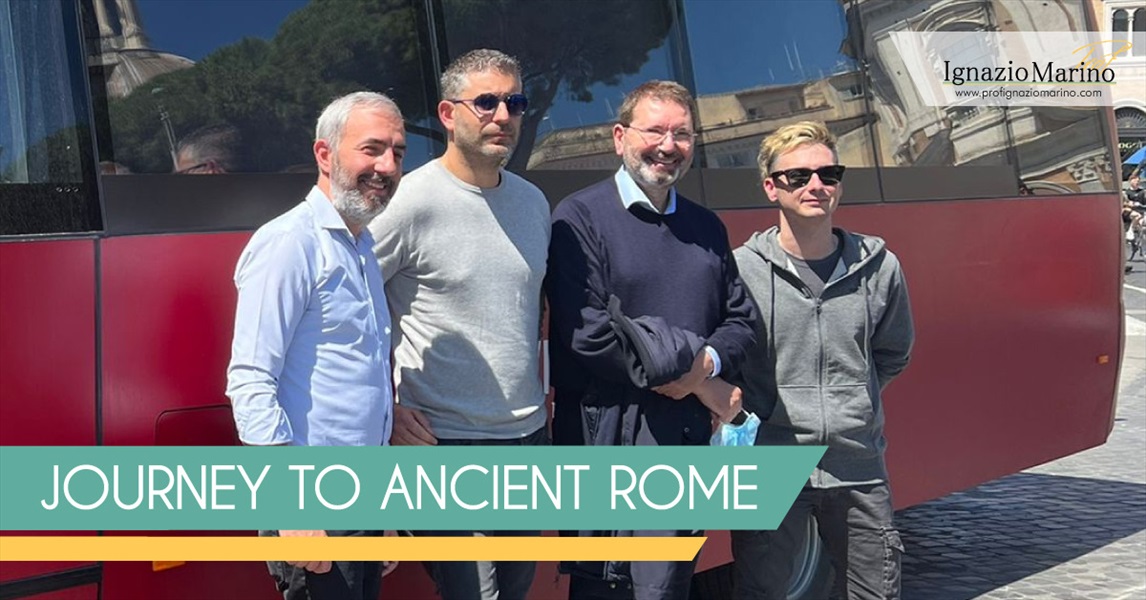 Ignazio Marino - Journey to ancient Rome